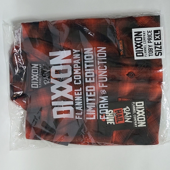 Dixxon Rain Hail or Shine Flannel in Collaboration with Toby Price, X-large - Picture 8 of 11